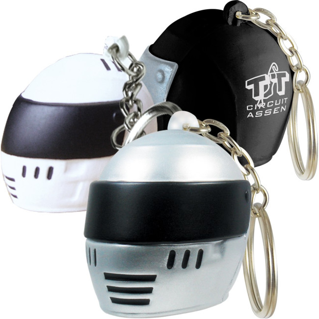 Promotional Stress Crash Helmet Keyring