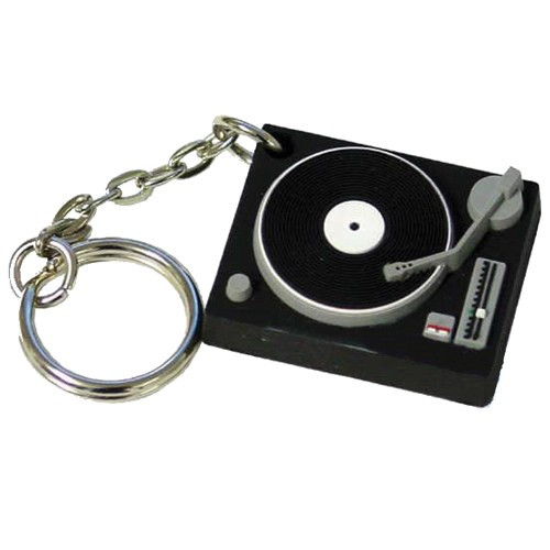 Promotional Stress Turntable Keyring