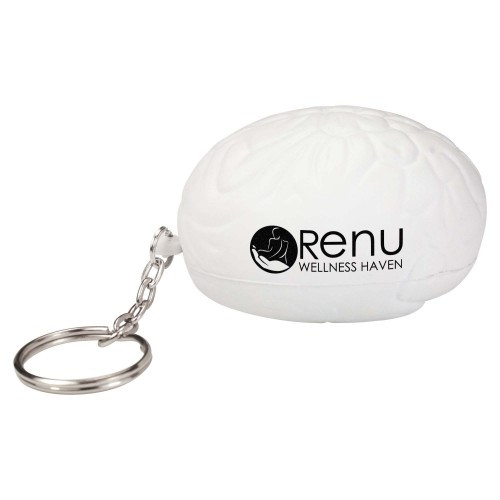 Promotional Stress Brain Keyring