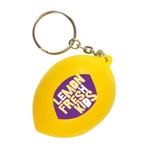 Promotional Stress Lemon Keyring