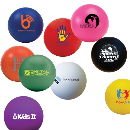 Promotional 60mm Stress Ball - Low Cost