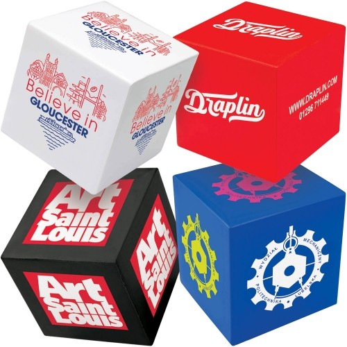 Promotional Small Stress Cubes 48mm