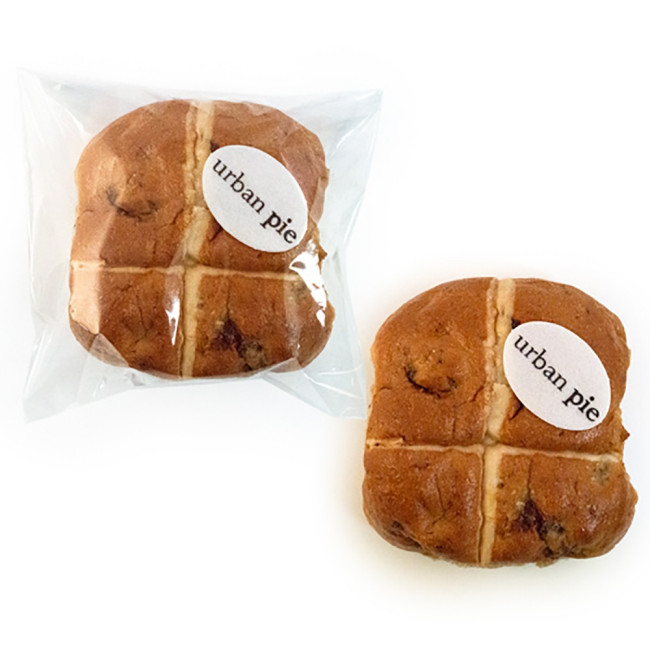 Promotional Hot Cross Bun Edible Wafer Logo