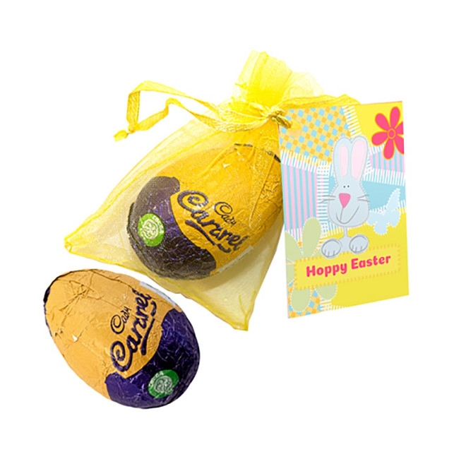 Promotional Caramel Egg Organza Bag