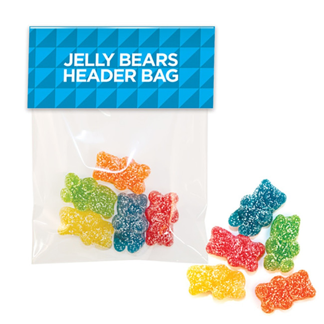 Promotional Jelly Bears Vegan Header Bag