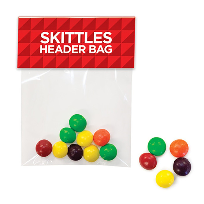 Promotional Skittles Vegan Header Bag