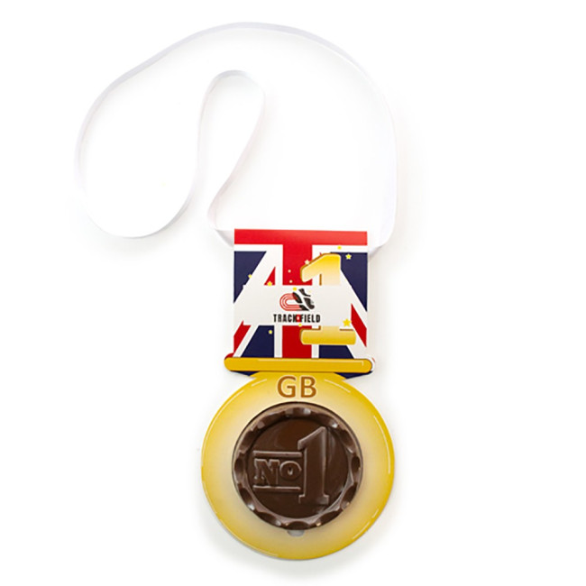 Promotional Milk Chocolate Olympic Medal