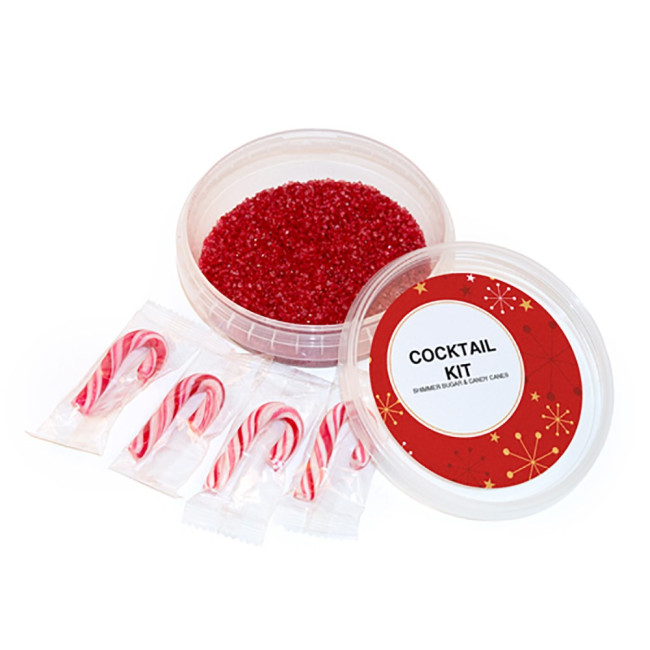 Promotional Candy Cane Cocktail Kit