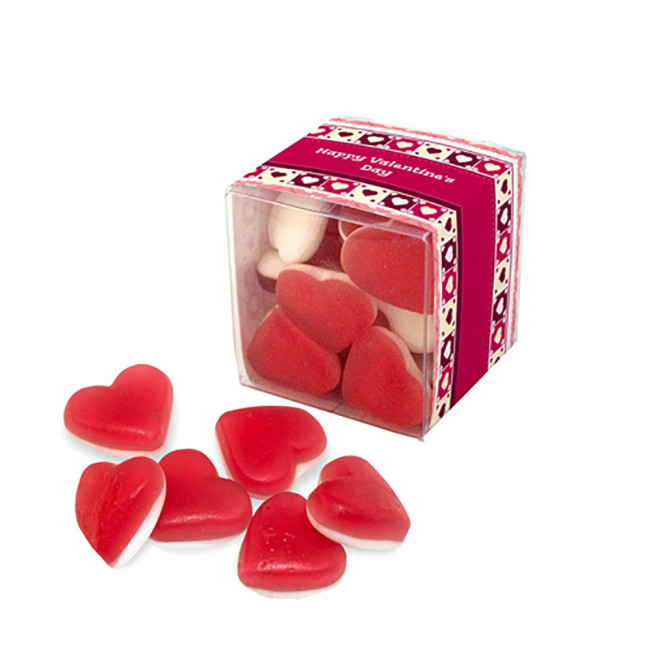 Promotional Heart Throbs Jelly Sweets Mini Cube