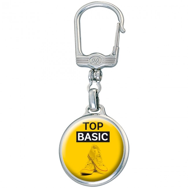 Promotional Keyring metal, round - Image 2