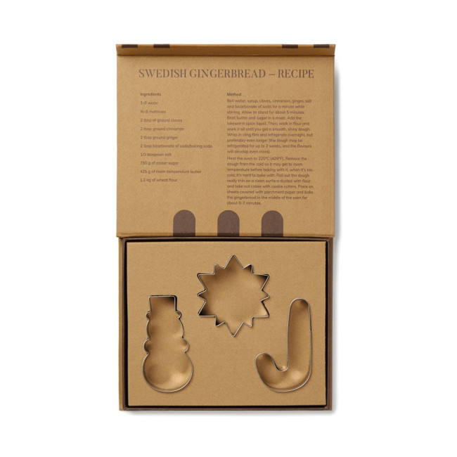 Promotional Classic Cookie Cutter 3 Piece Set