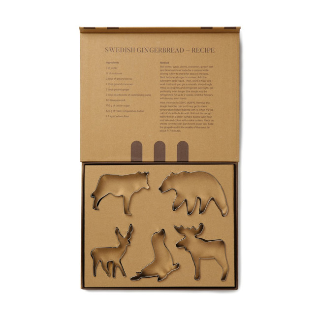 Promotional Nordic big 5 Cookie Cutter 5 Piece Set