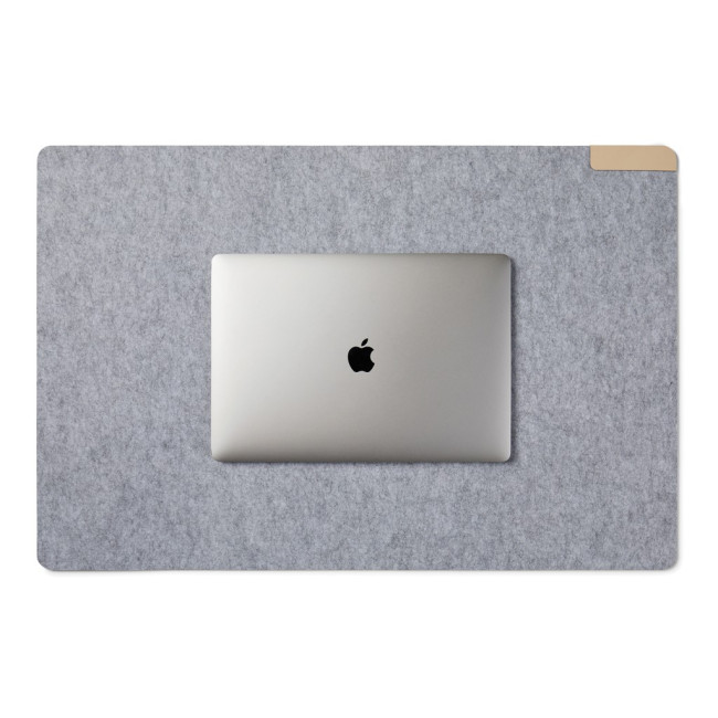 Promotional Albon GRS Recycled Felt Desk Pad - Image 1