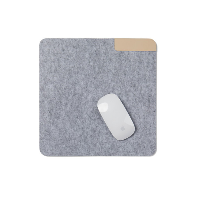 Promotional Albon GRS Recycled Felt Mouse Pad - Image 1