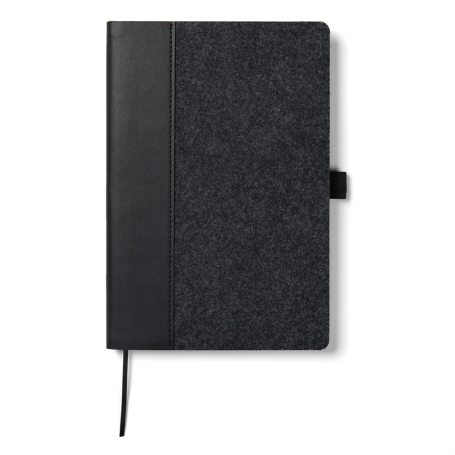 Promotional Albon GRS Recycled Felt Notebook - Image 2