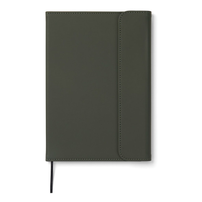 Promotional Baltimore GRS Certified Paper & PU Notebook - Image 2