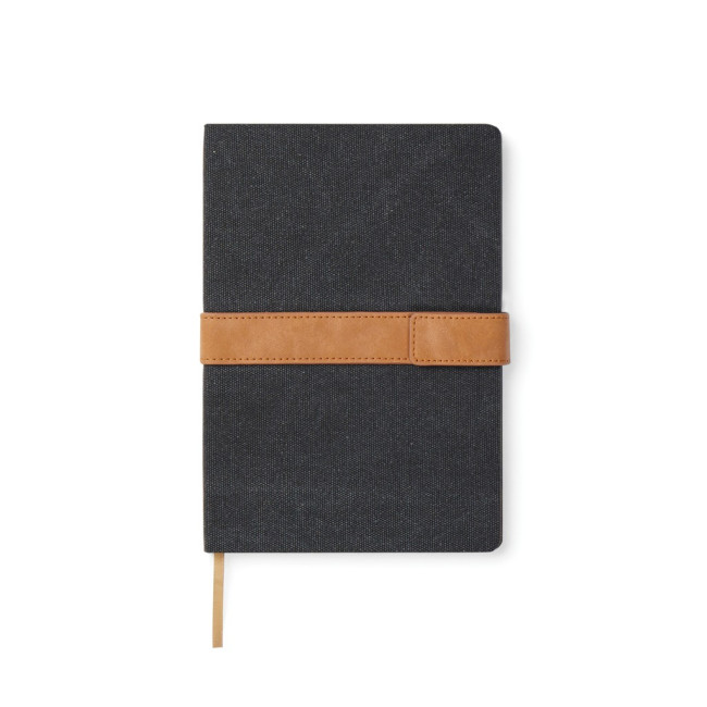 Promotional Bosler RCS Recycled Canvas Notebook - Image 4