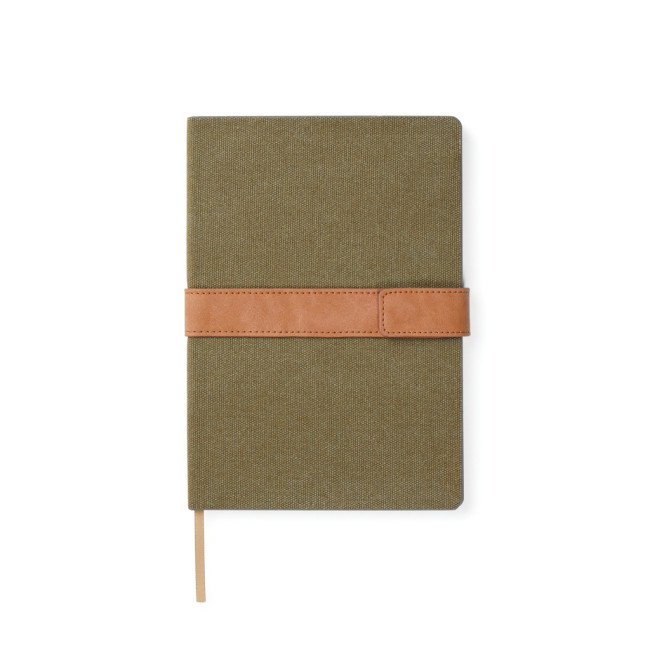 Promotional Bosler RCS Recycled Canvas Notebook - Image 2