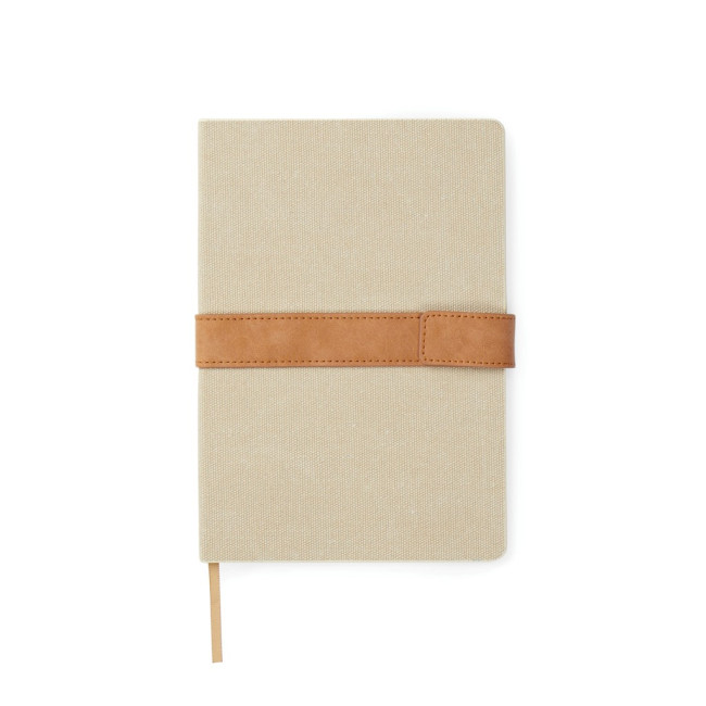 Promotional Bosler RCS Recycled Canvas Notebook - Image 1