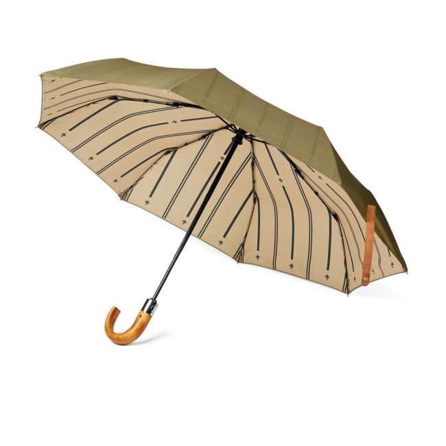 Promotional Bosler Recycled Pet Foldable Umbrella 21" - Image 2