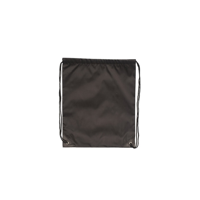 Promotional Premium Polyester Drawstring Bag - Image 1