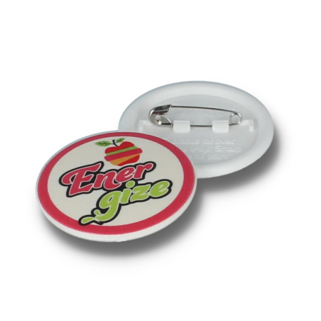 Promotional DBASE Circular Badge 37mm