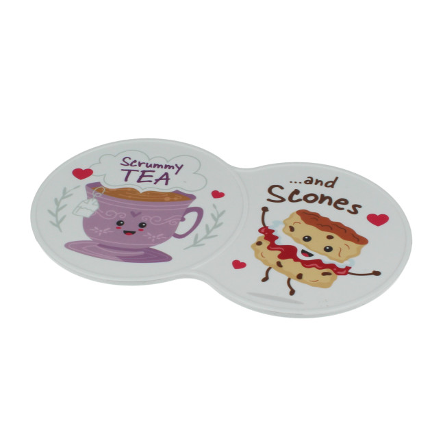 Promotional Biscuit Dual Coaster - Image 2