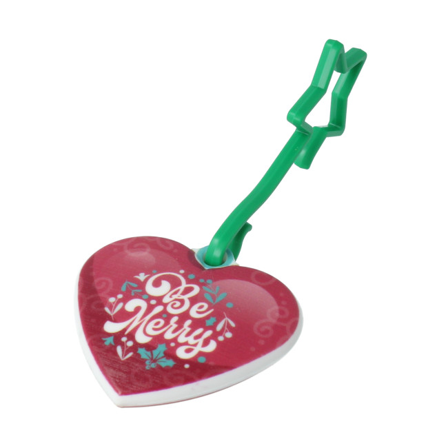 Promotional Christmas Eco-ration Heart Tree Decoration