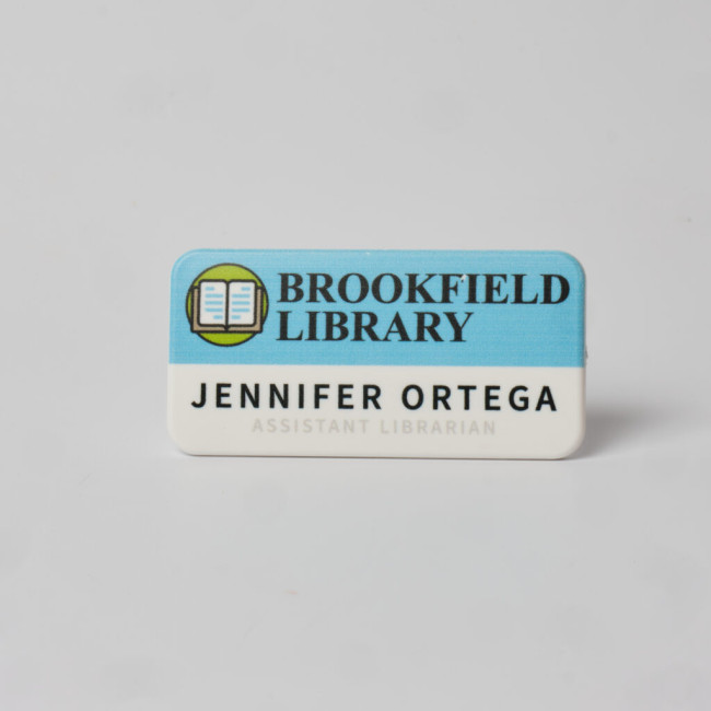 Promotional Always Recycled Essential Name Badge - Rectangle