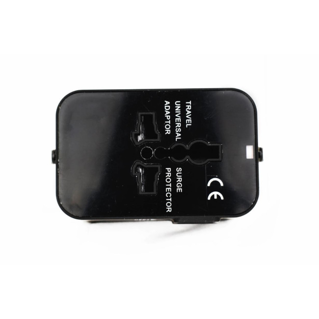 Promotional Universal Soft Touch Travel Adaptor