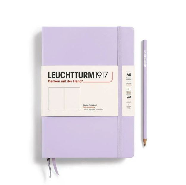 Promotional Leuchtturm1917 Medium A5 Hardcover Ruler Notebooks - Image 5