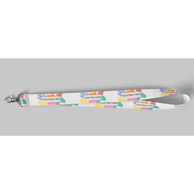 Promotional Seed Paper Lanyard - Single Sided Print