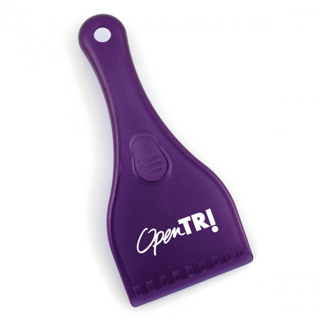 Promotional Hudson Plastic Ice Scraper - Image 3