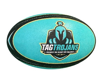 Promotional Size 5 Rubber Rugby Ball - Image 4