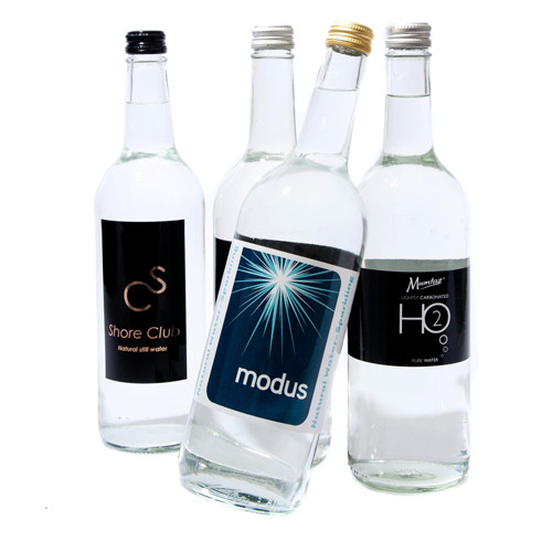 Promotional Eco Glass Bottled Water 750ml