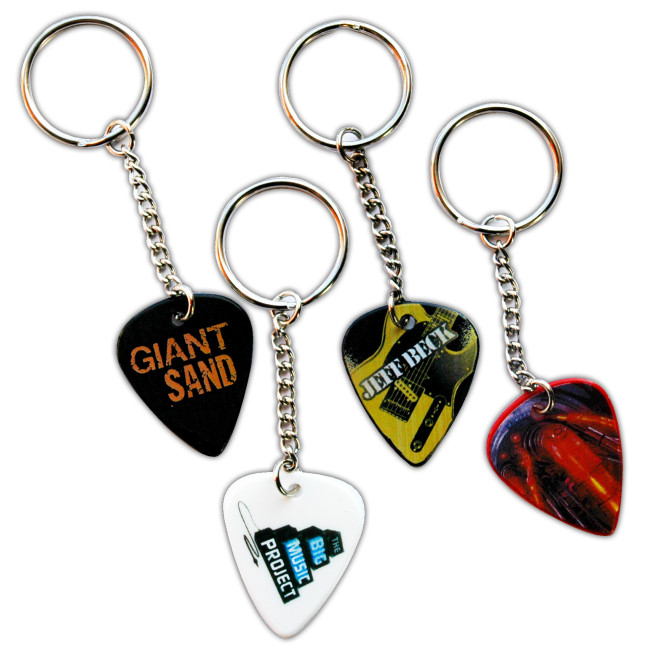 Promotional Plectrum Keyrings