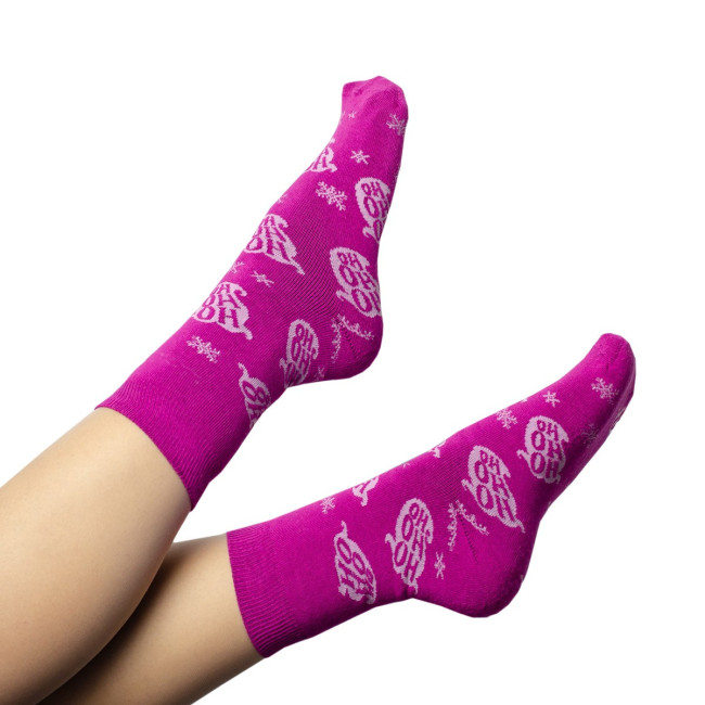 Promotional Premium Upcycled Thermal Winter Socks - Image 4