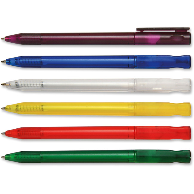 Promotional Oasis Frost Plastic Ballpen