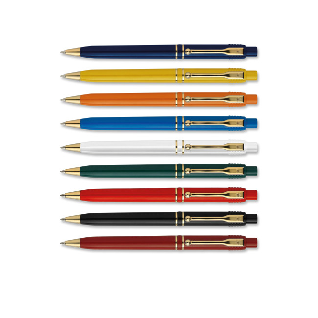 Promotional Raja Gold Plastic Pen