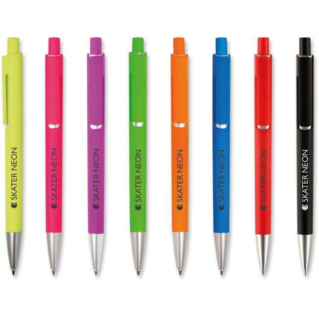 Promotional Skater Neon Ballpen