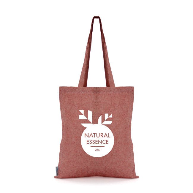 Promotional Budget 5oz Recycled Cotton Shopper - Image 2