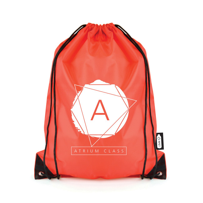 Promotional RPET Pegasus Drawstring Bag - Image 2