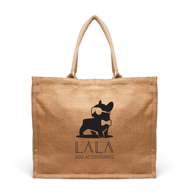 Promotional Large Natural Burton Shopper