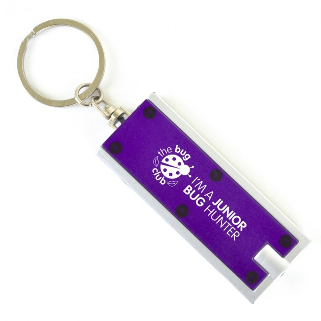 Promotional Dhaka LED Torch Keyring - Image 2