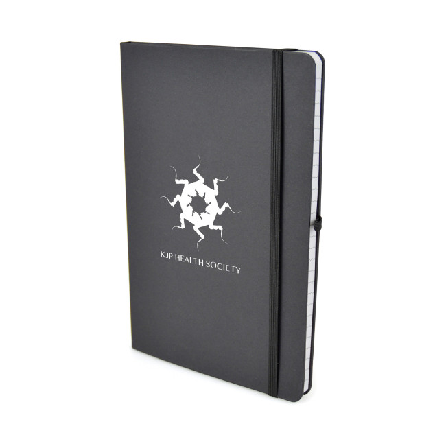 Promotional Nebraska A5 Black Notebook - Image 2