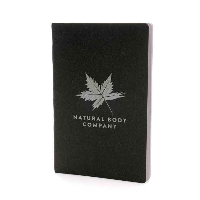 Promotional A5 Washed Recycled Notebook - Image 2