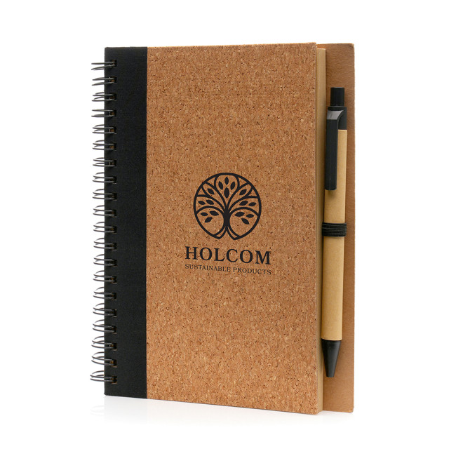 Promotional B6 Cork Notebook and Pen