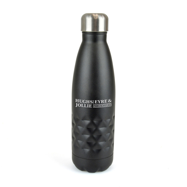 Promotional Ashford Geo Stainless Steel Drinks Bottle 500ml - Image 2