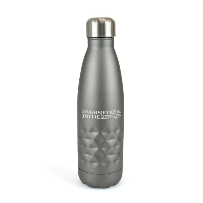 Promotional Ashford Geo Stainless Steel Drinks Bottle 500ml - Image 3