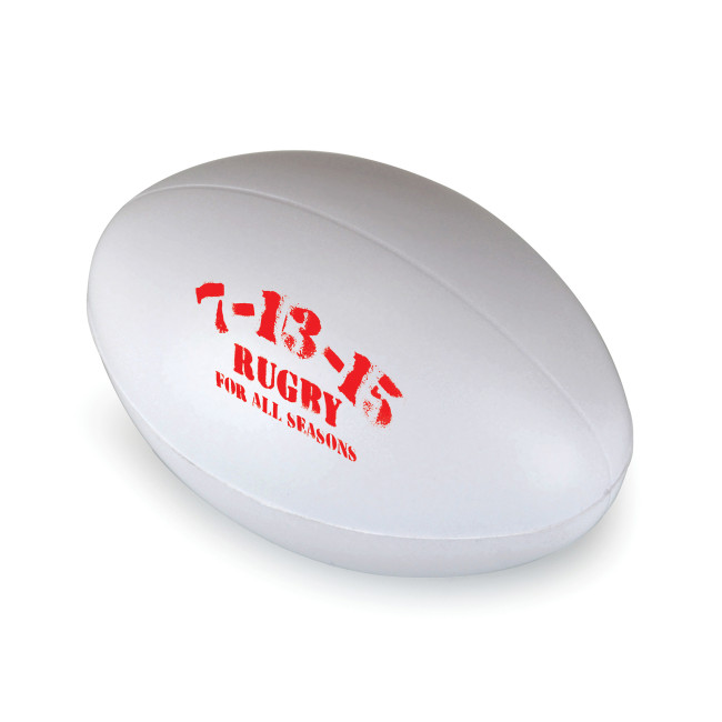 Promotional Rugby Ball Stress Toy